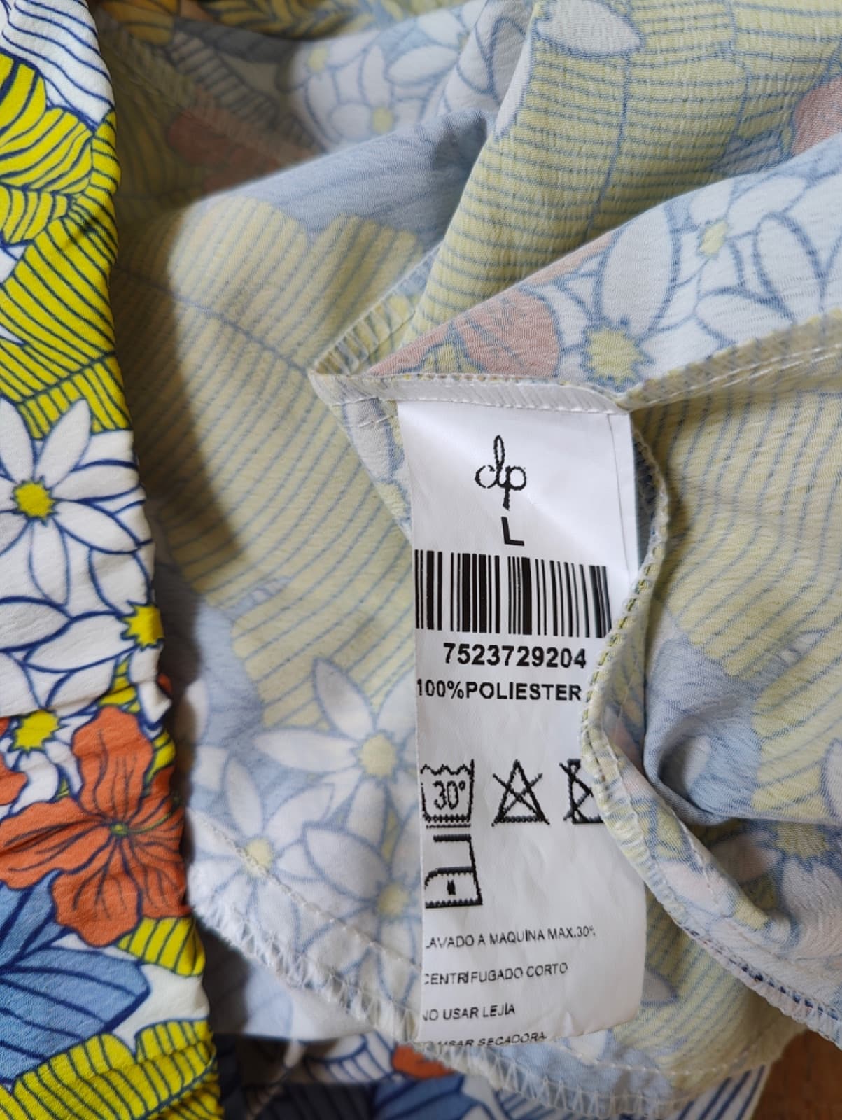 Short ClpShop à imprimé tropical – Taille L — photo 5