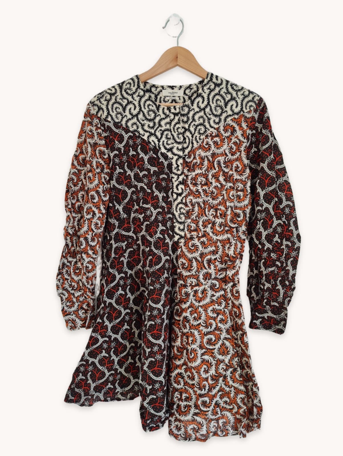 Robe Isabel Marant Étoile à imprimé patchwork – Taille 36