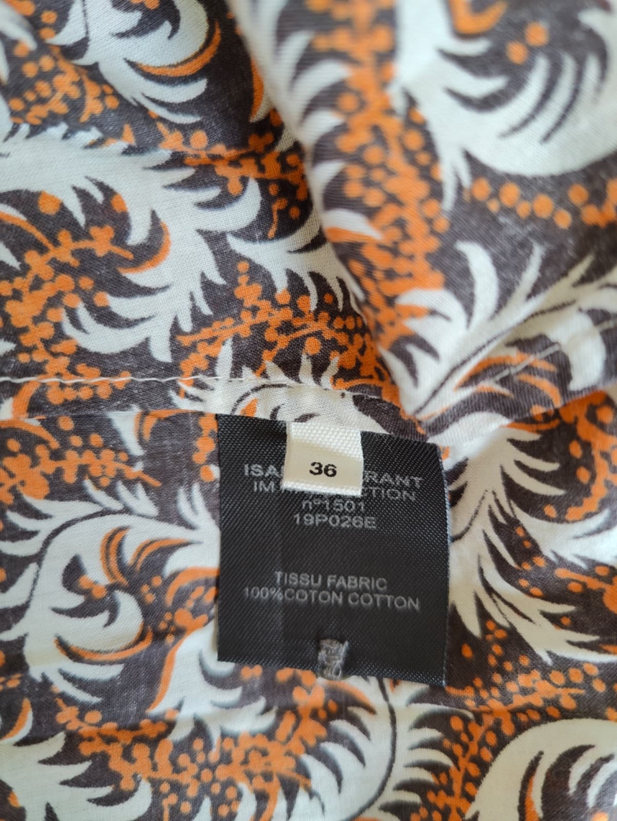 Robe Isabel Marant Étoile à imprimé patchwork – Taille 36 — photo 6