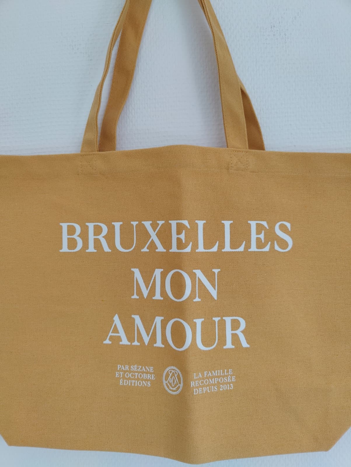 Sac cabas Sézane Bruxelles Mon Amour — photo 2