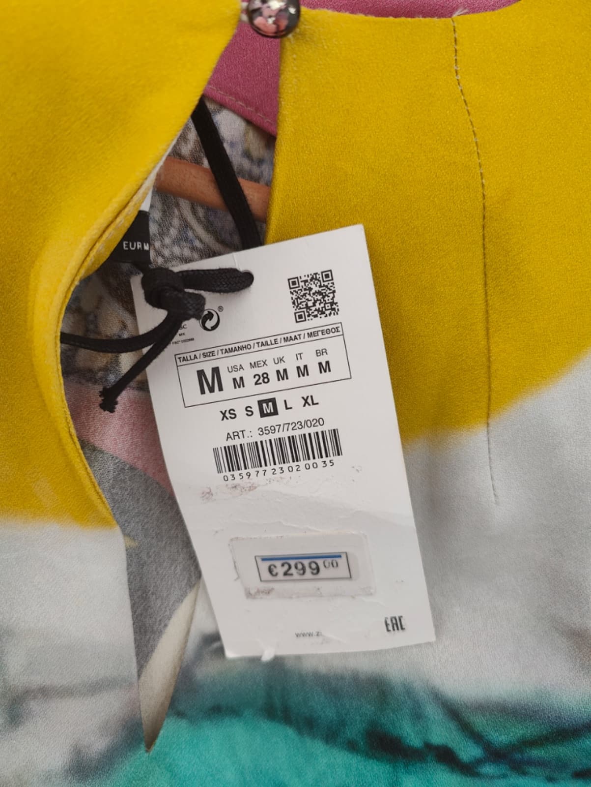 Robe Zara Atelier imprimée – Taille  M — photo 5