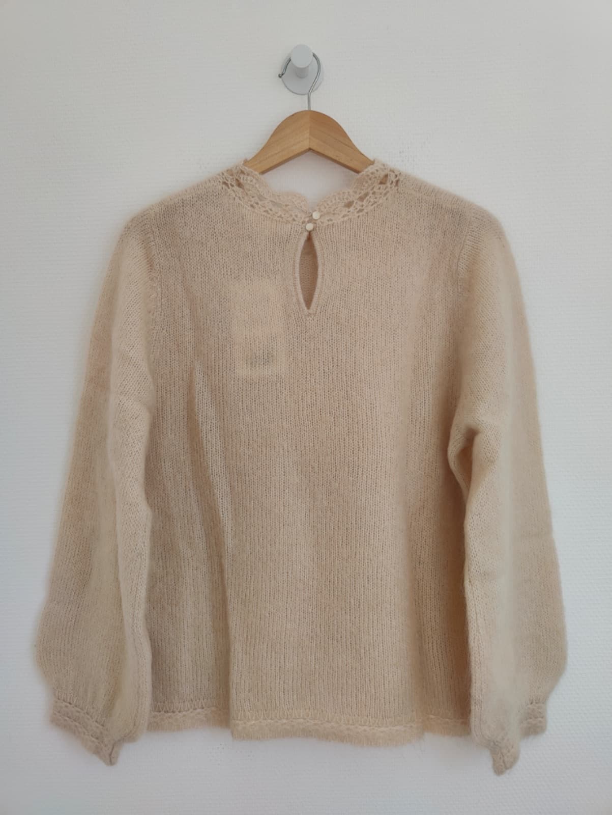 Pull Sézane beige poudré – Taille 3XL — photo 4