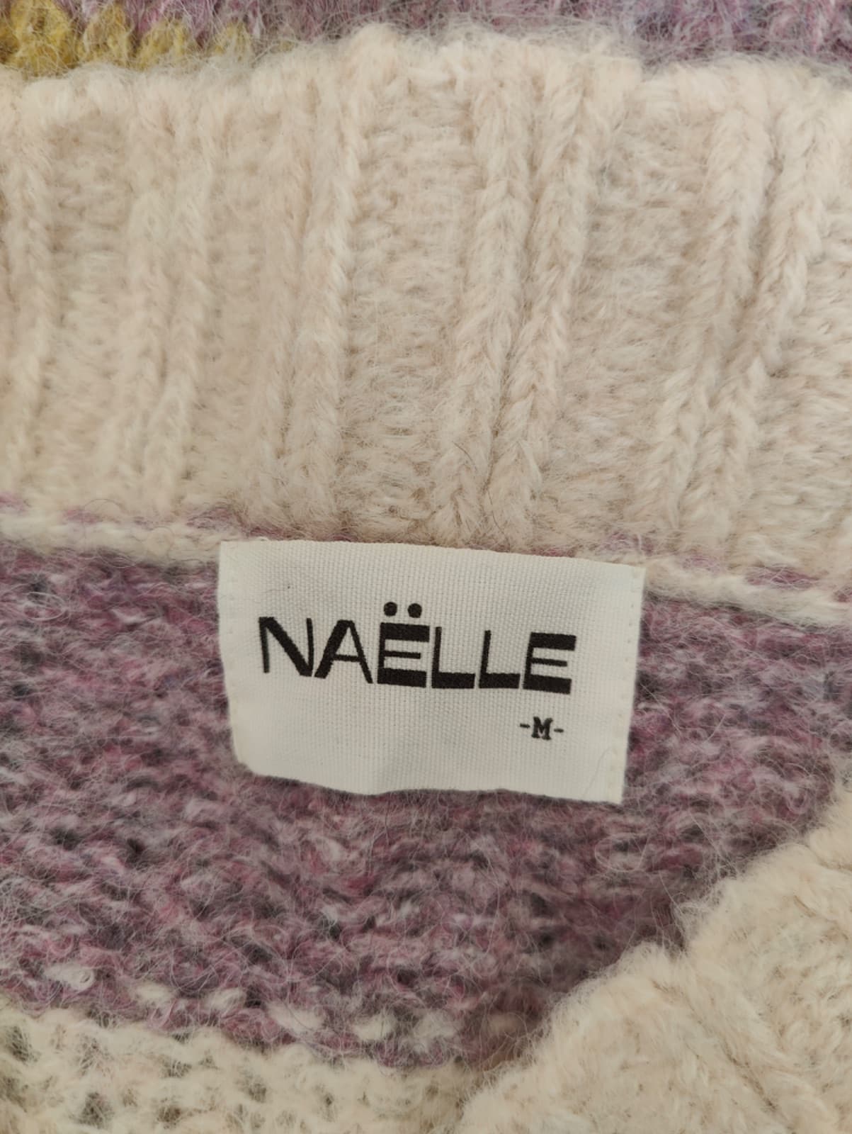 Pull sans manches rayé en maille Naëlle – Taille M — photo 5