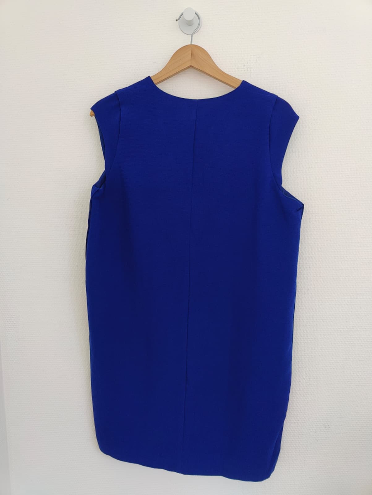 Robe Mango bleu électrique à col V – Taille L — photo 4