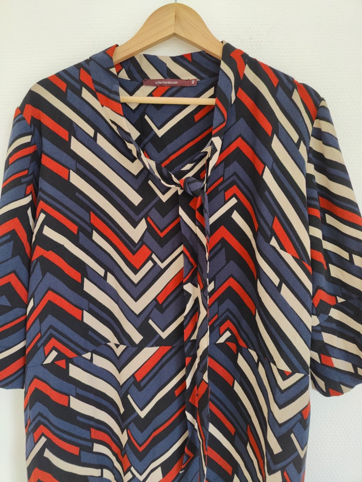 Robe La Fée Maraboutée à motifs géométriques – Taille 42 — photo 3