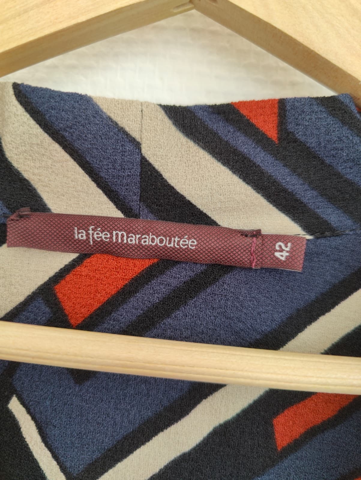 Robe La Fée Maraboutée à motifs géométriques – Taille 42 — photo 5
