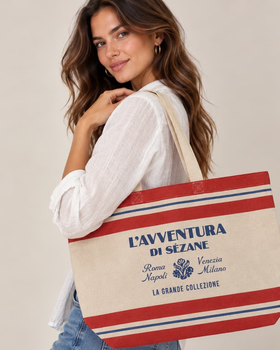 Sézane L'Avventura shopper