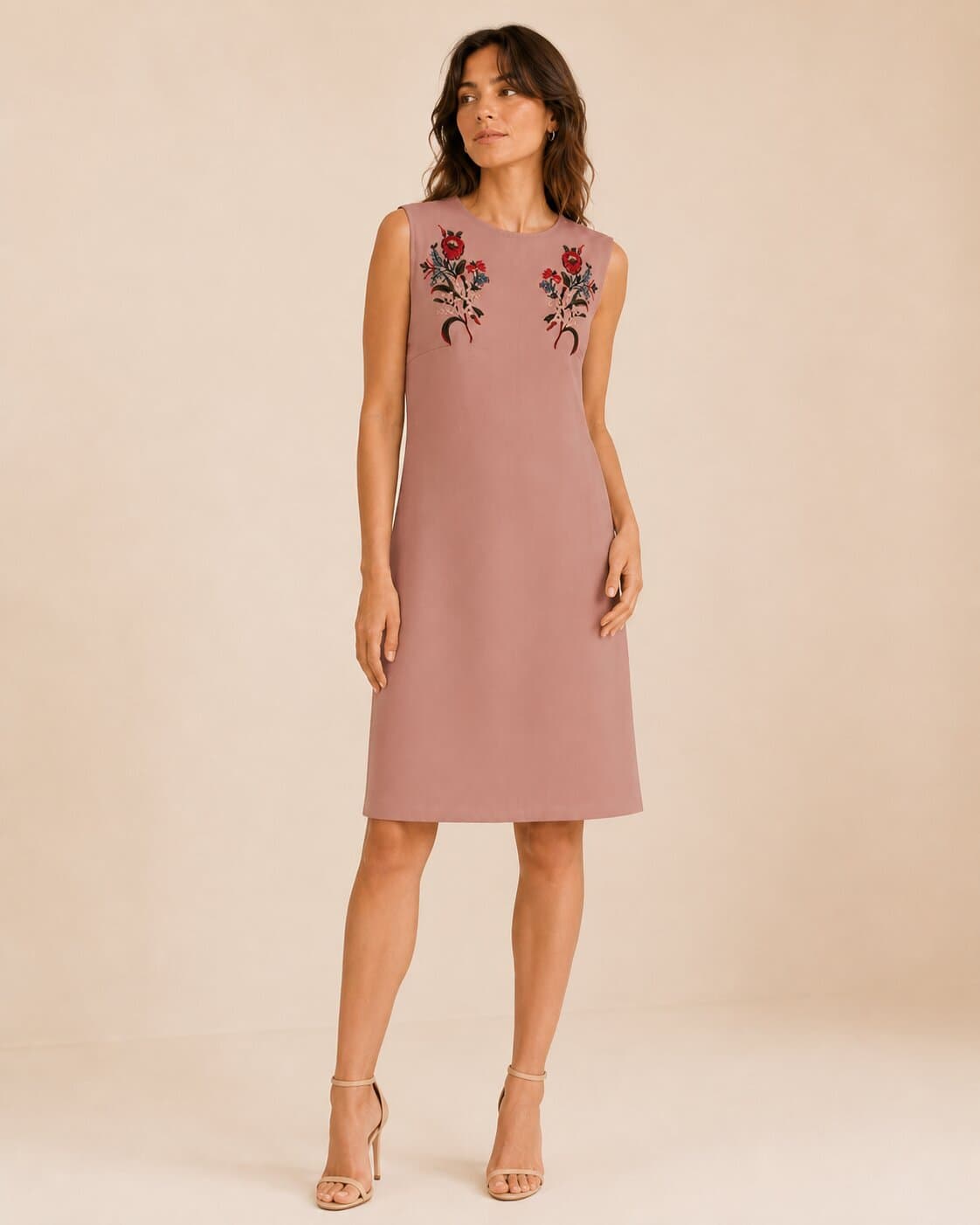 Abito con ricami floreali MAS Fashion — Taglia 42