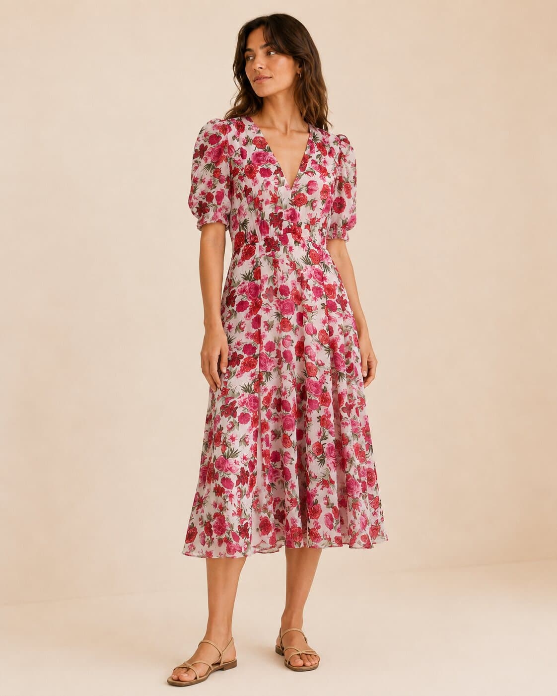 Abito a fiori Stradivarius – Taglia M
