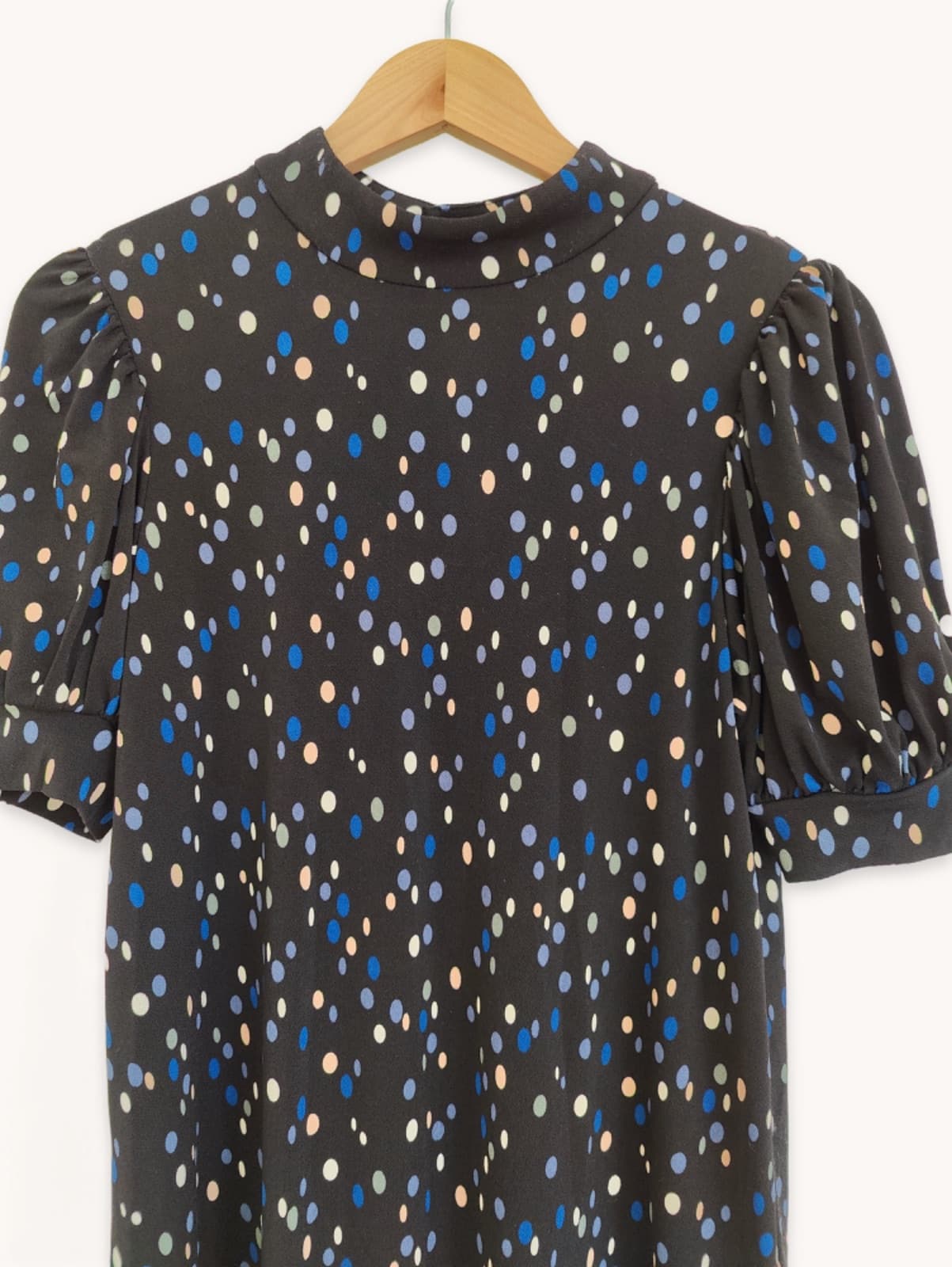 Robe Mango à pois multicolores – Taille XS — photo 3