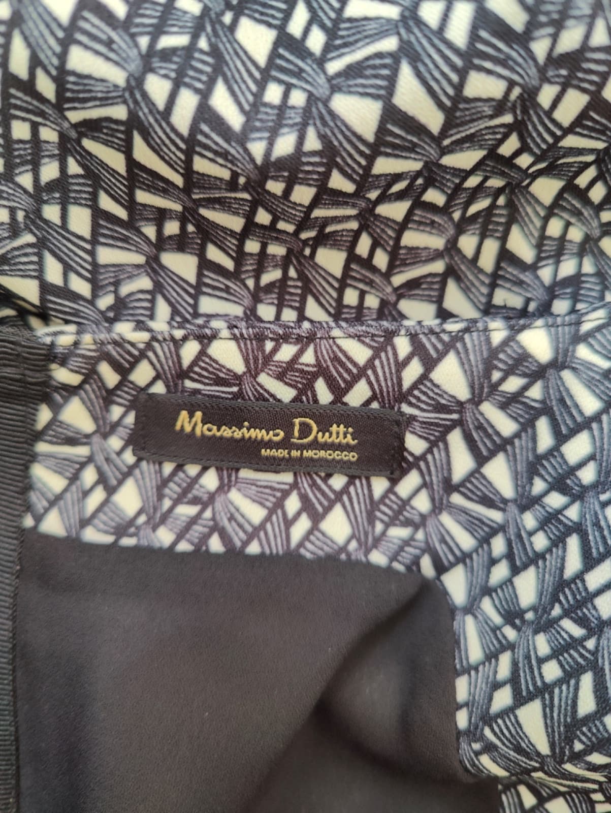 Robe droite imprimée Massimo Dutti – Taille 40 — photo 5