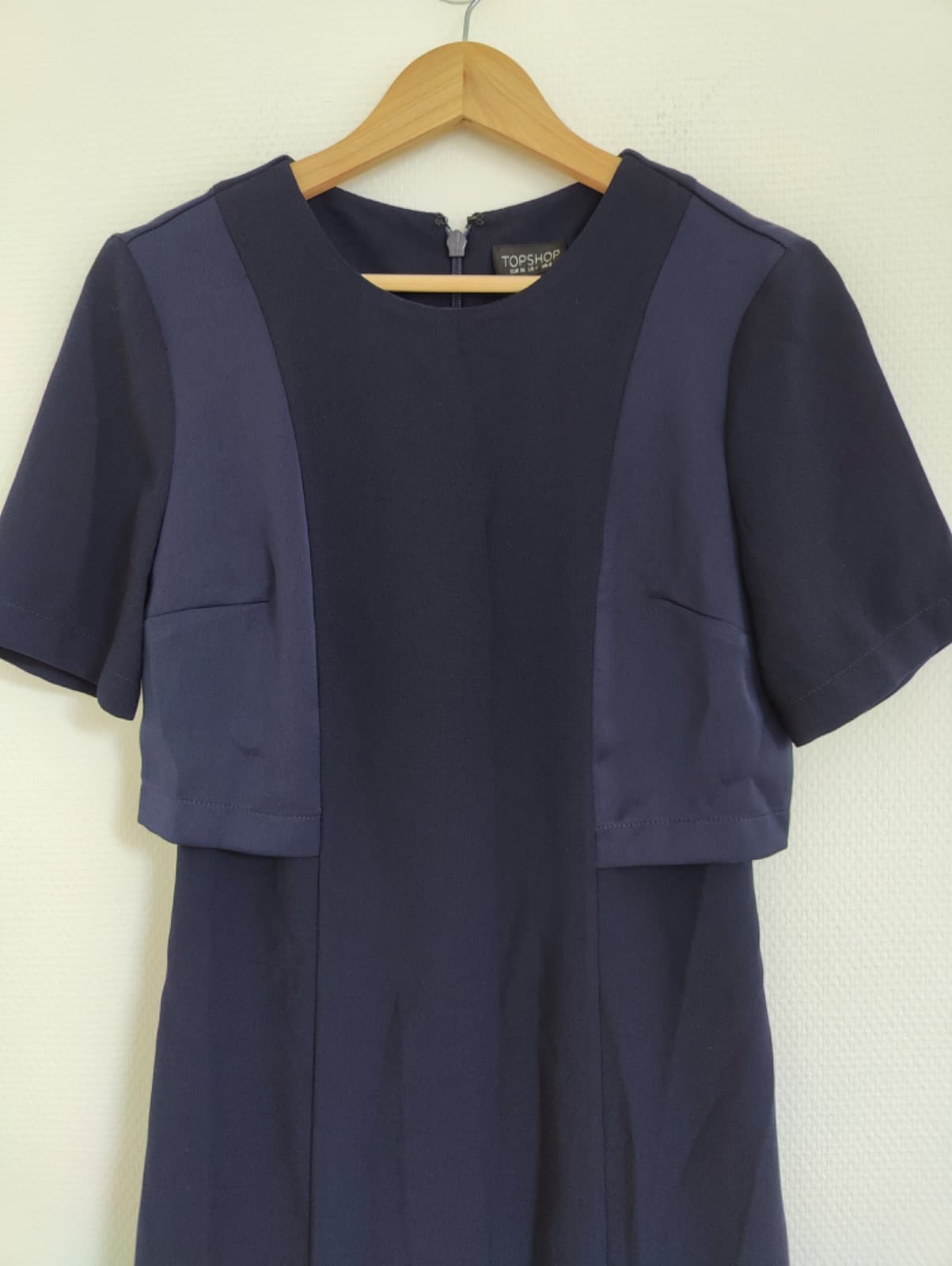 Robe Topshop bleu marine – Taille 36 — photo 4