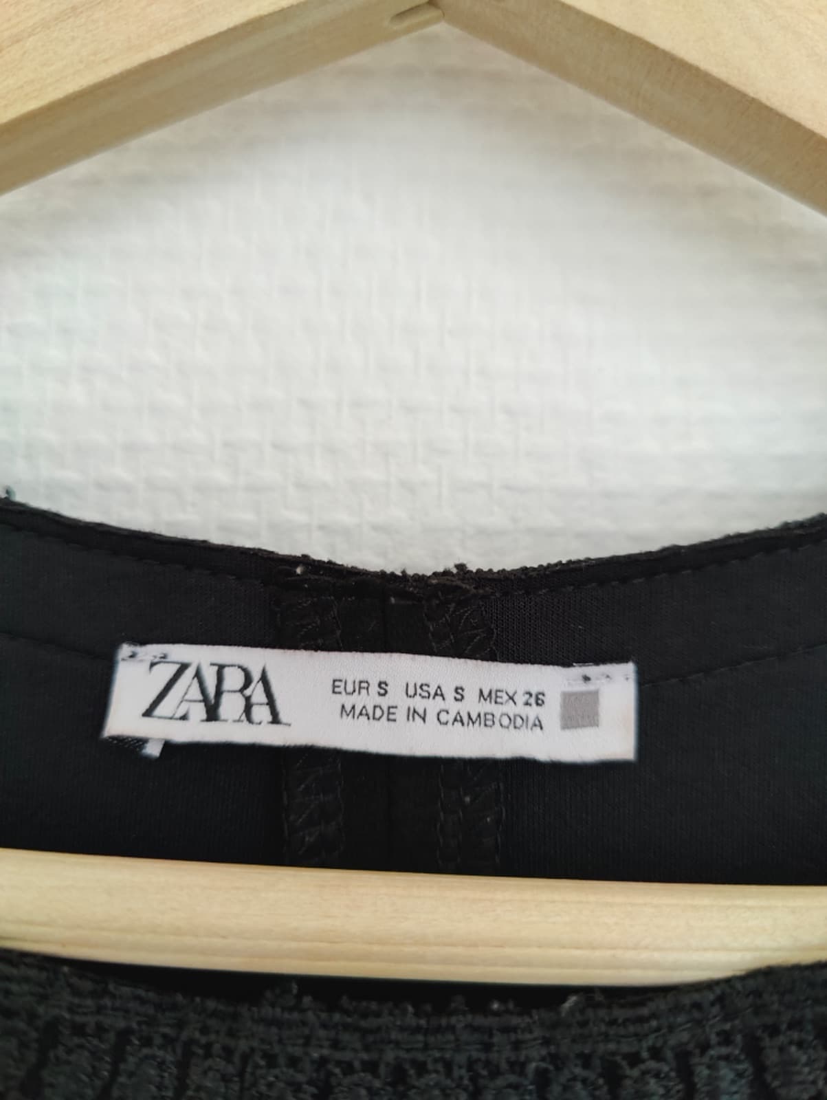 Robe Zara en daim noire – Taille S — photo 5