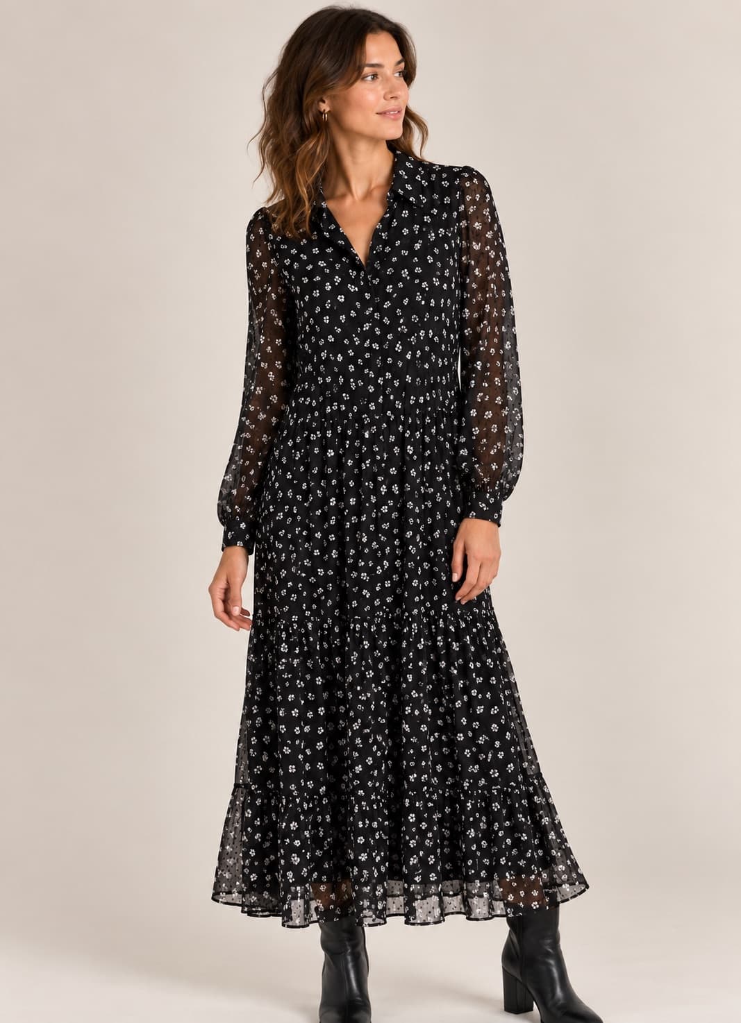 Robe longue fleurie & Other Stories – Taille 36 — photo 1