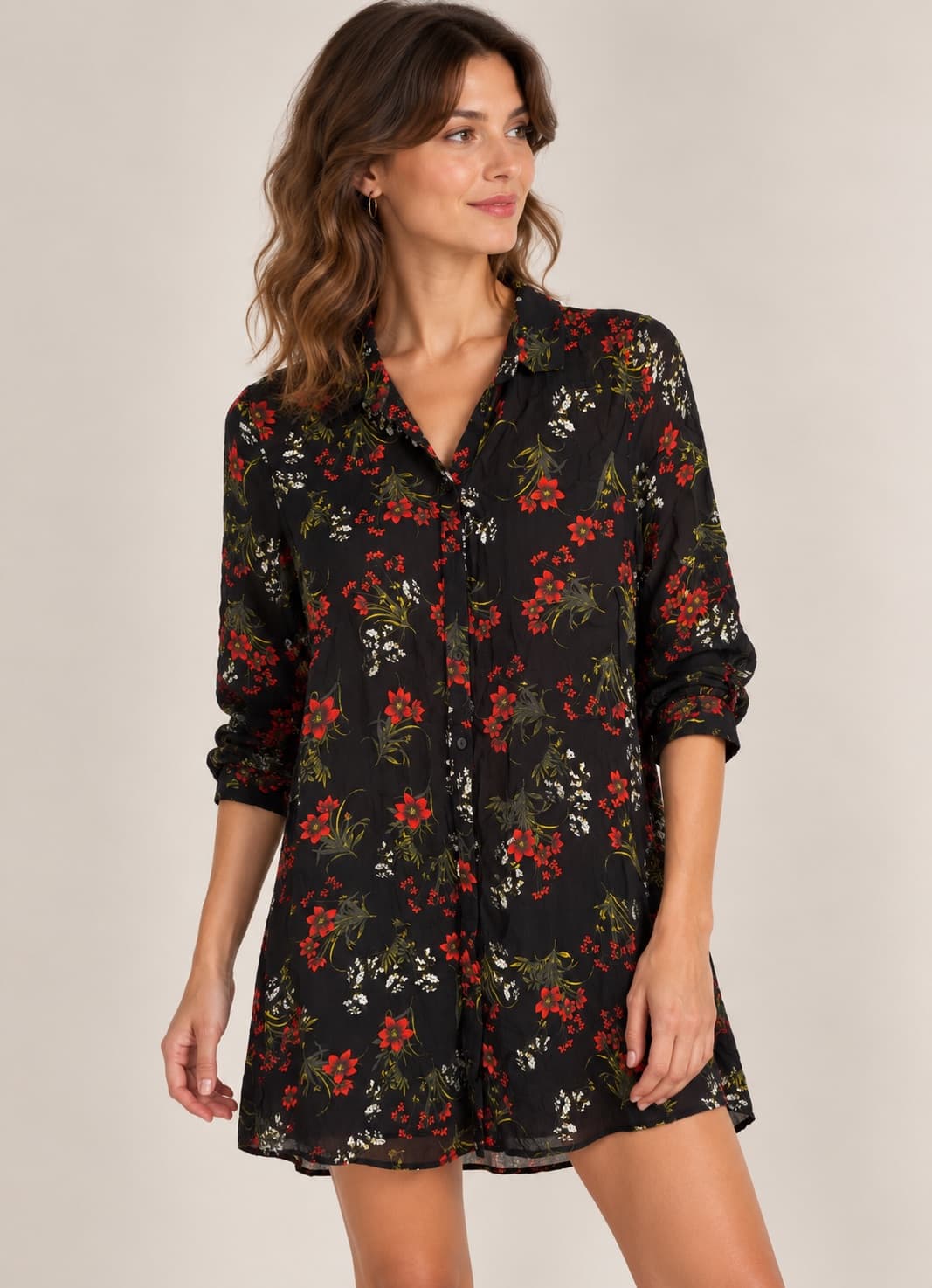 Robe fleurie Zara – Taille XS — photo 1
