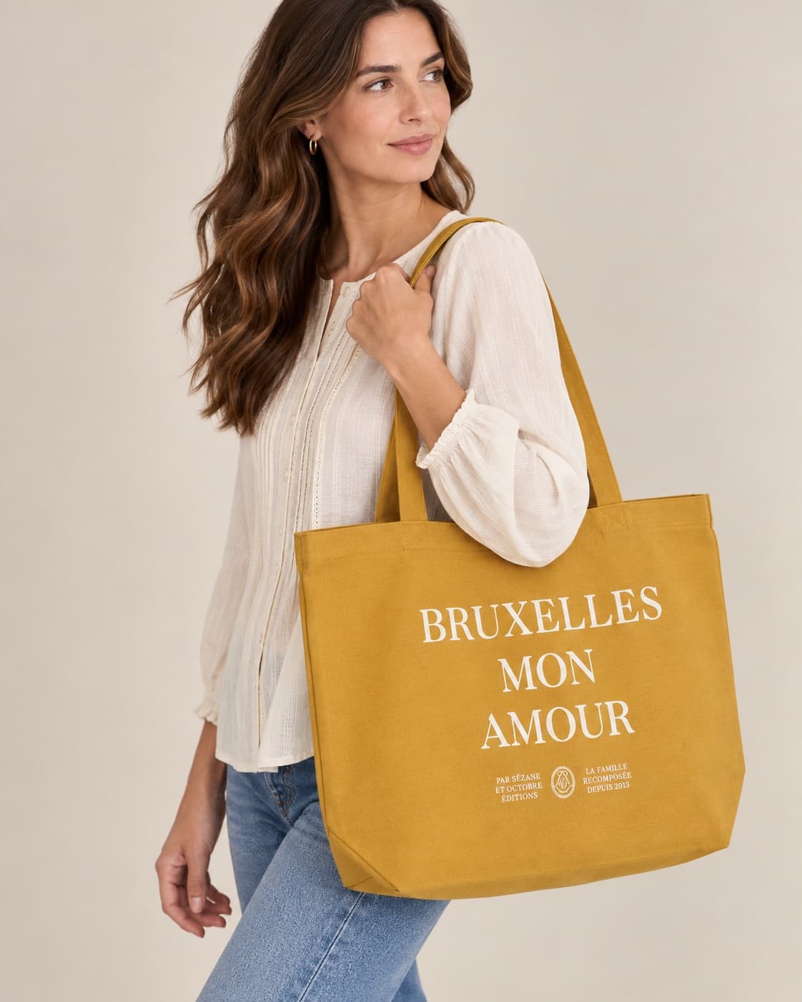 Sézane Bruxelles Mon Amour shopper