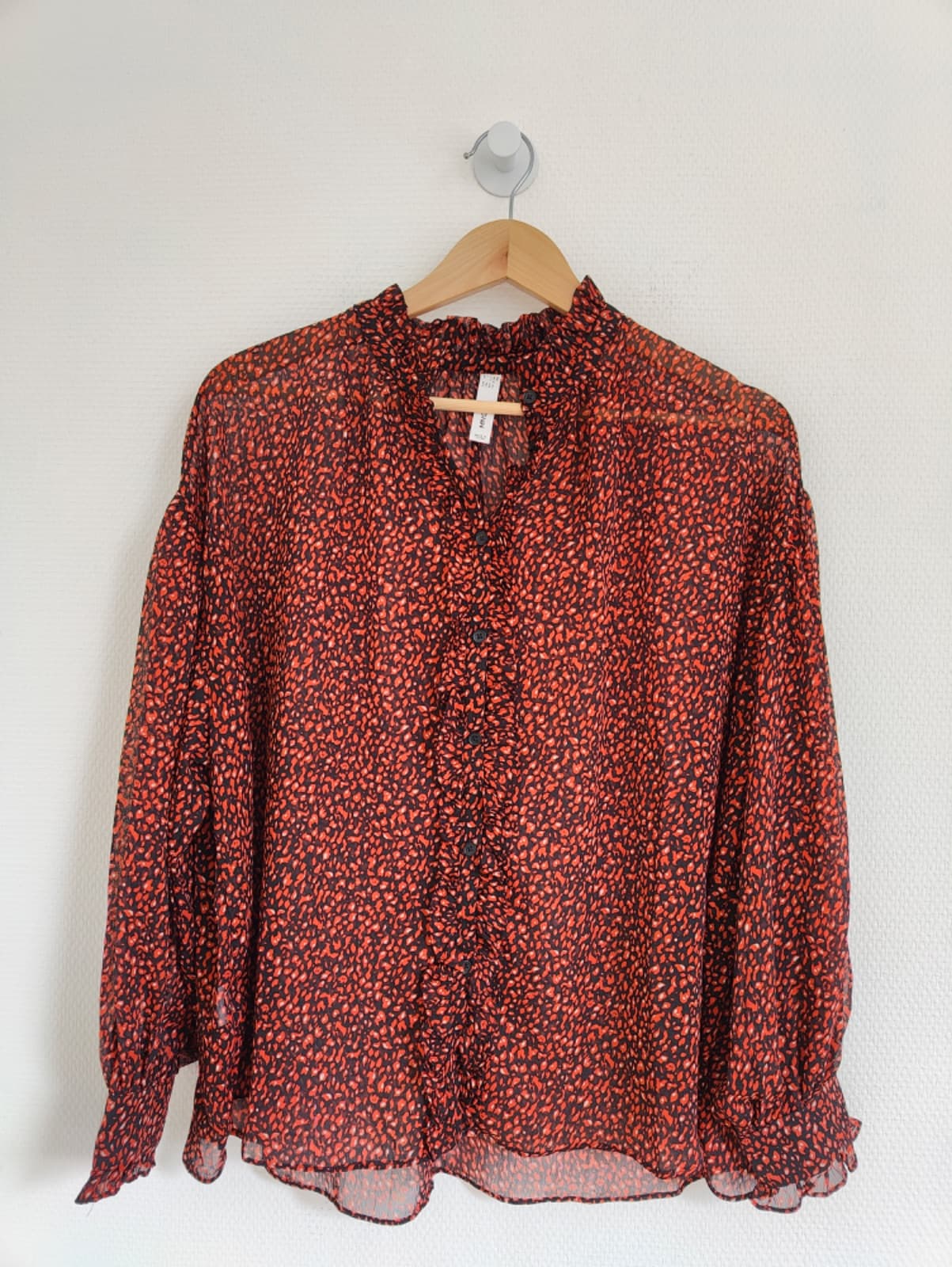 Blouse Mango imprimé animalier – Taille XS — photo 2