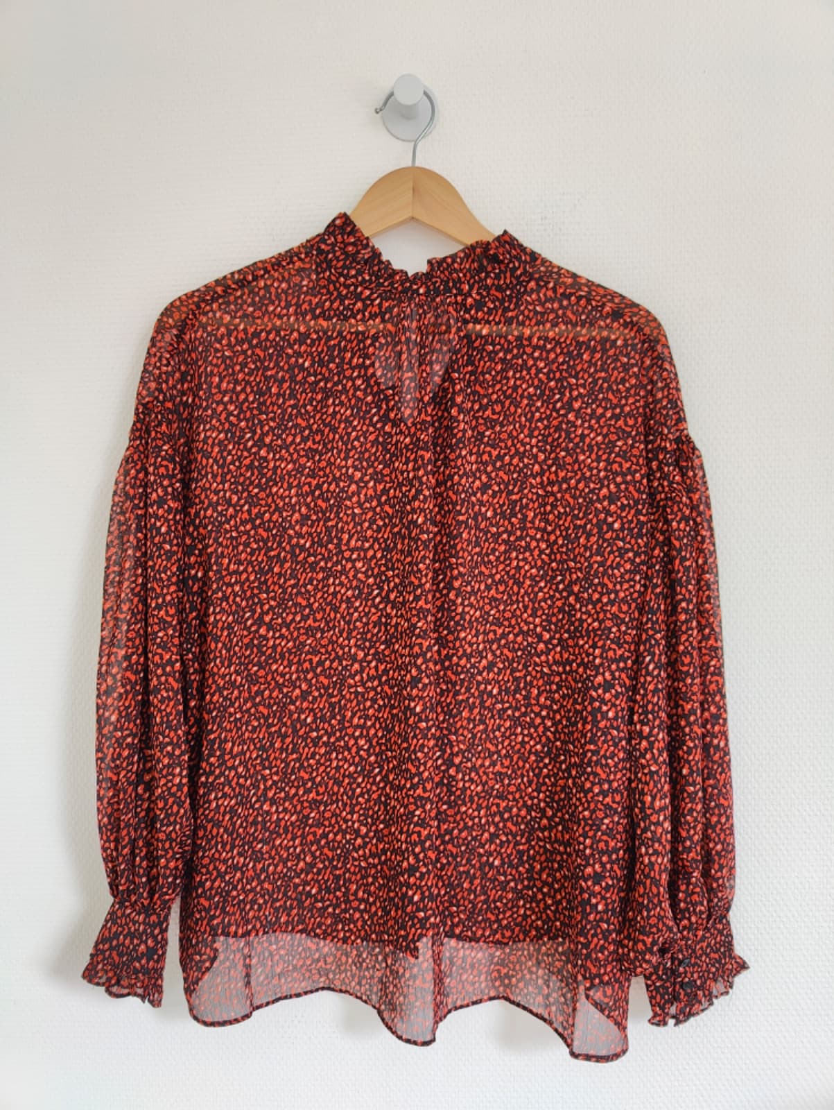 Blouse Mango imprimé animalier – Taille XS — photo 4