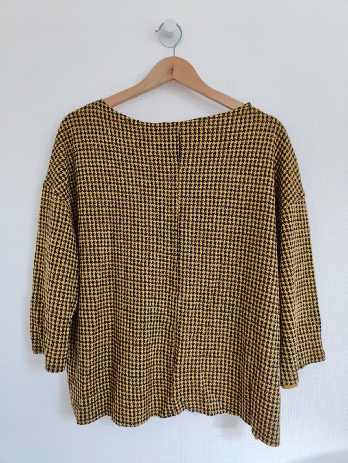 Top pied-de-poule Mango Violeta – Taille L — photo 4