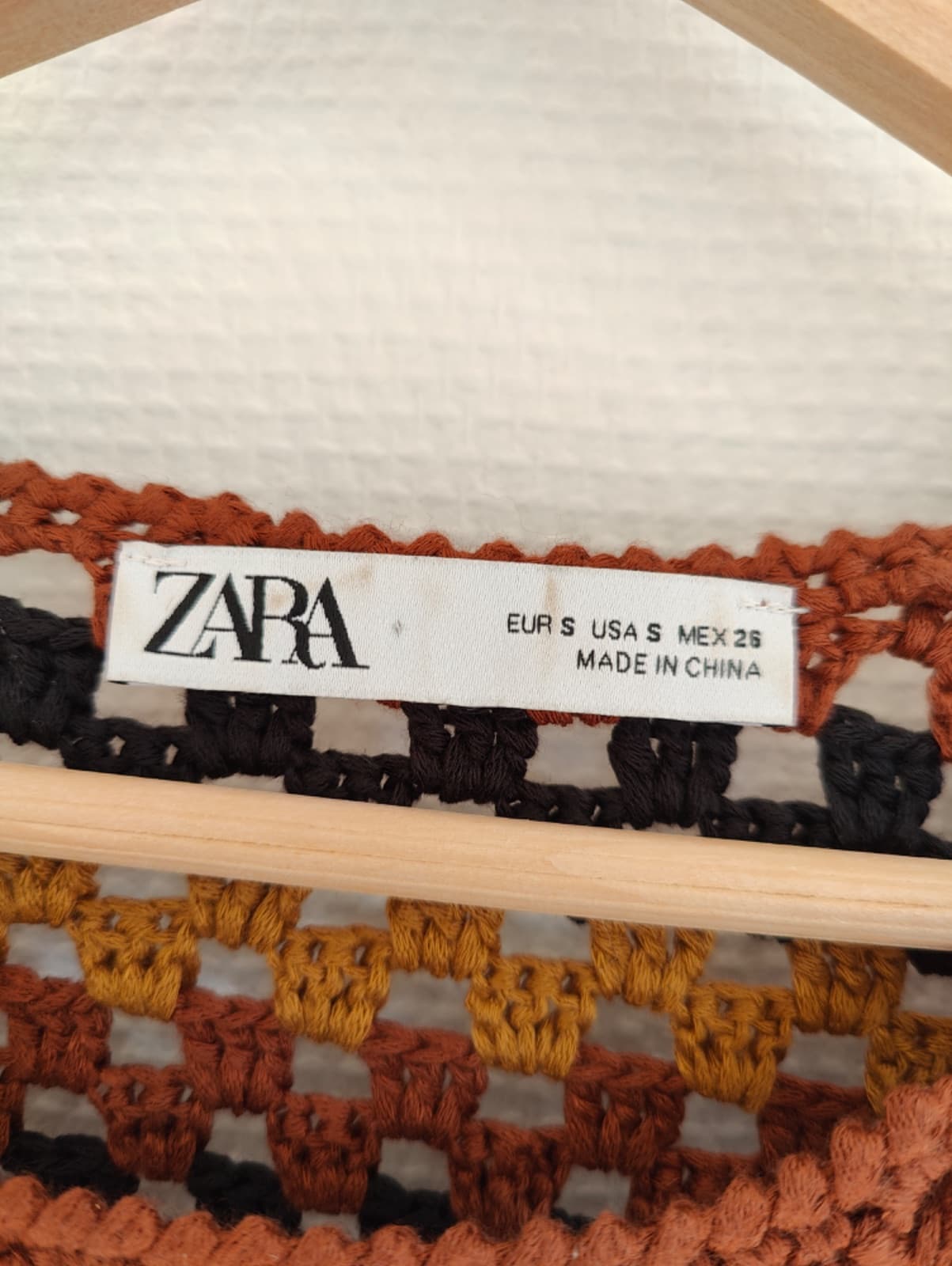 Top en crochet à volants Zara – Taille S — photo 3
