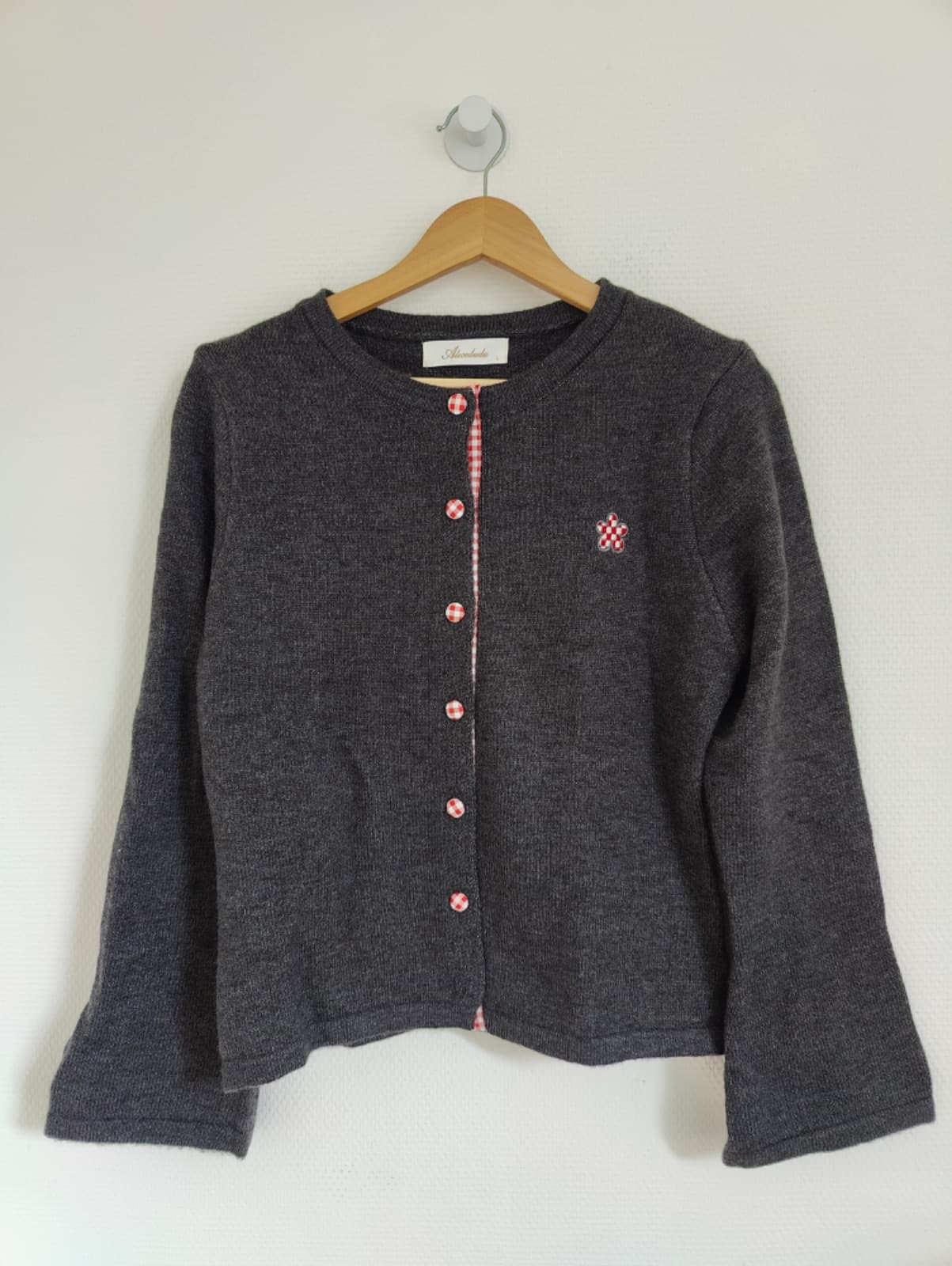 Cardigan gris Alicedudu – Taille L — photo 2