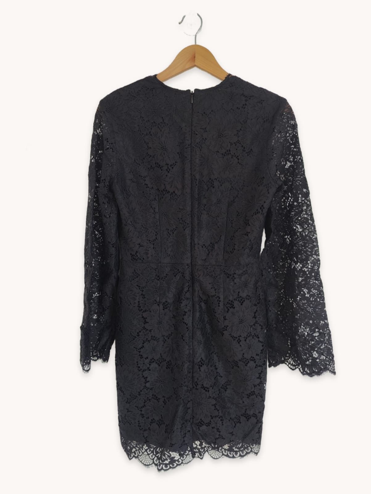 Robe en dentelle H&M noire – Taille 38 — photo 3