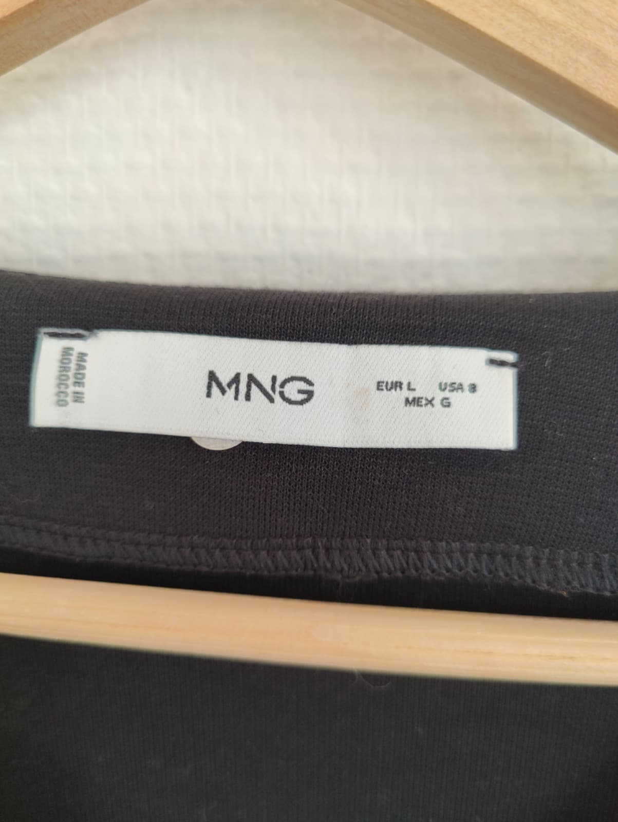 Robe boutonnée Mango noire – Taille L — photo 4