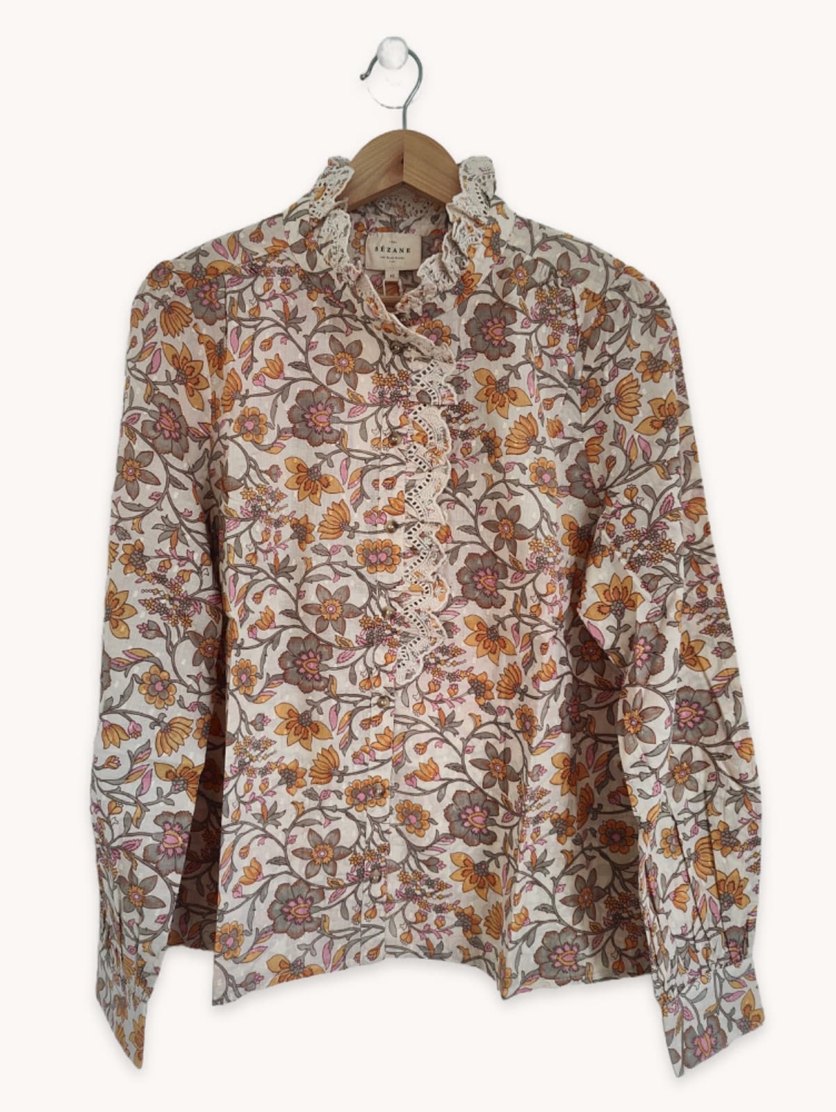 Chemise Sézane fleurie – Taille 42 — photo 2
