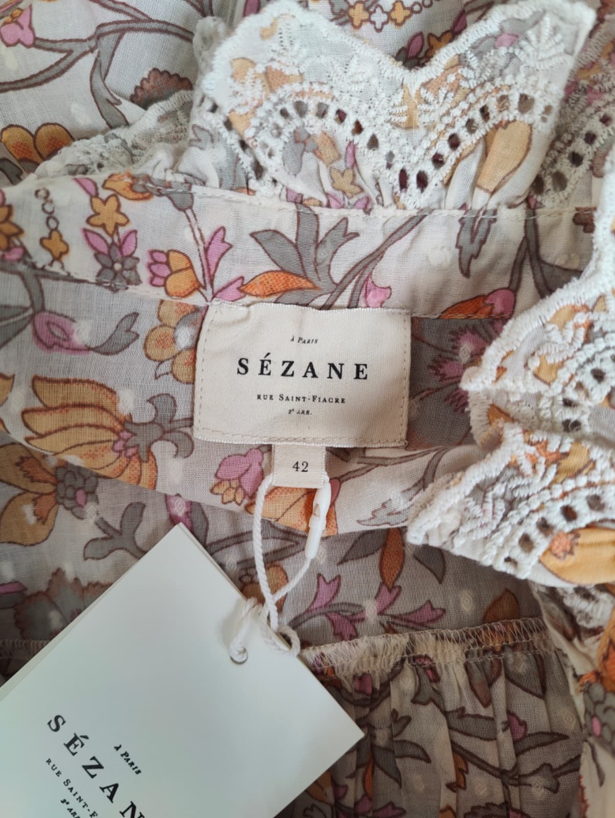Chemise Sézane fleurie – Taille 42 — photo 5