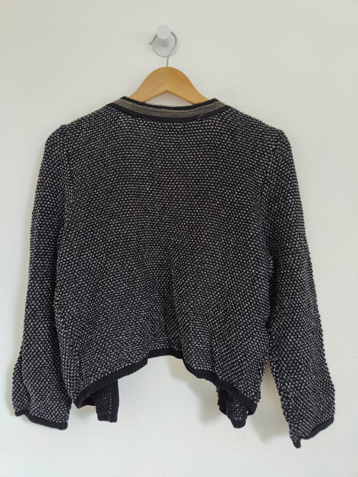 Gilet Naf Naf noir et gris – Taille L — photo 3