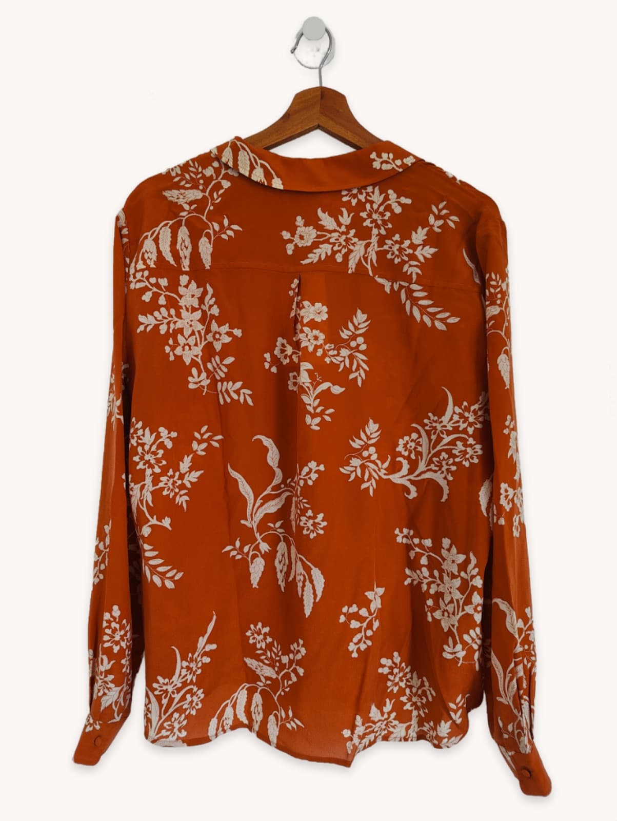 Chemise Sézane en soie fleurie – Taille 42 — photo 4