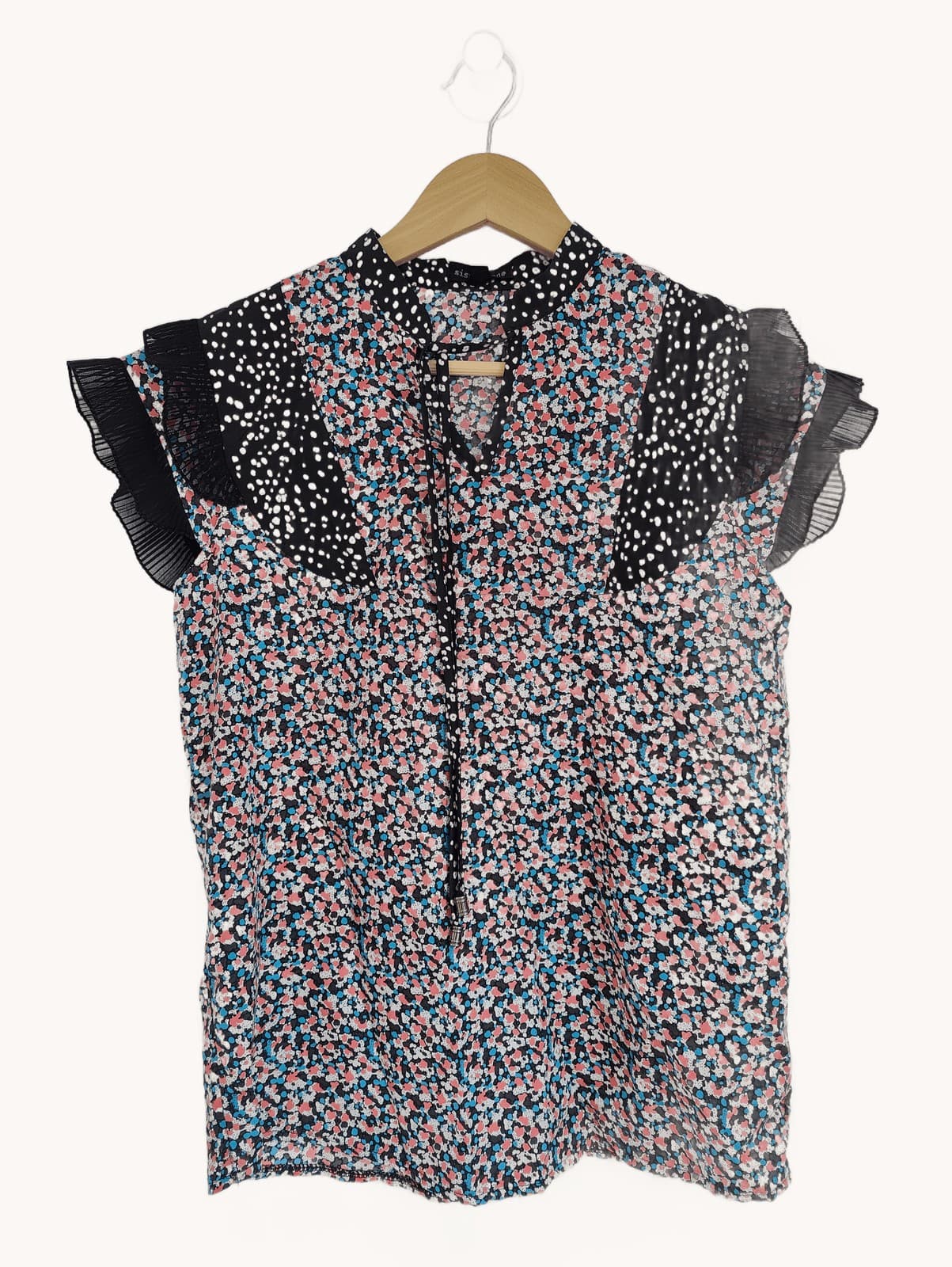 Top fluide imprimé multicolore Sister Jane – Taille S