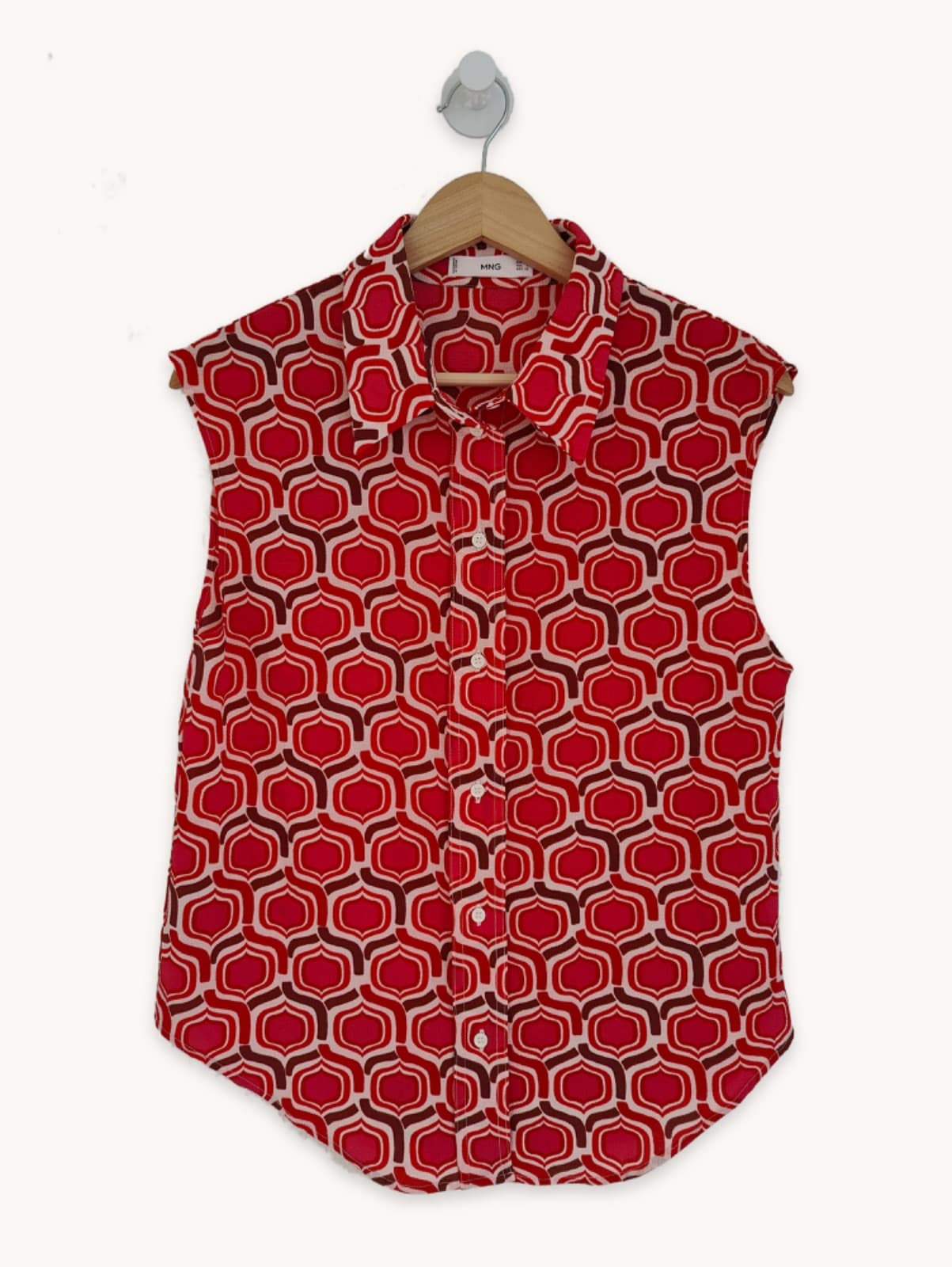 Chemisier Mango imprimé graphique – Taille S