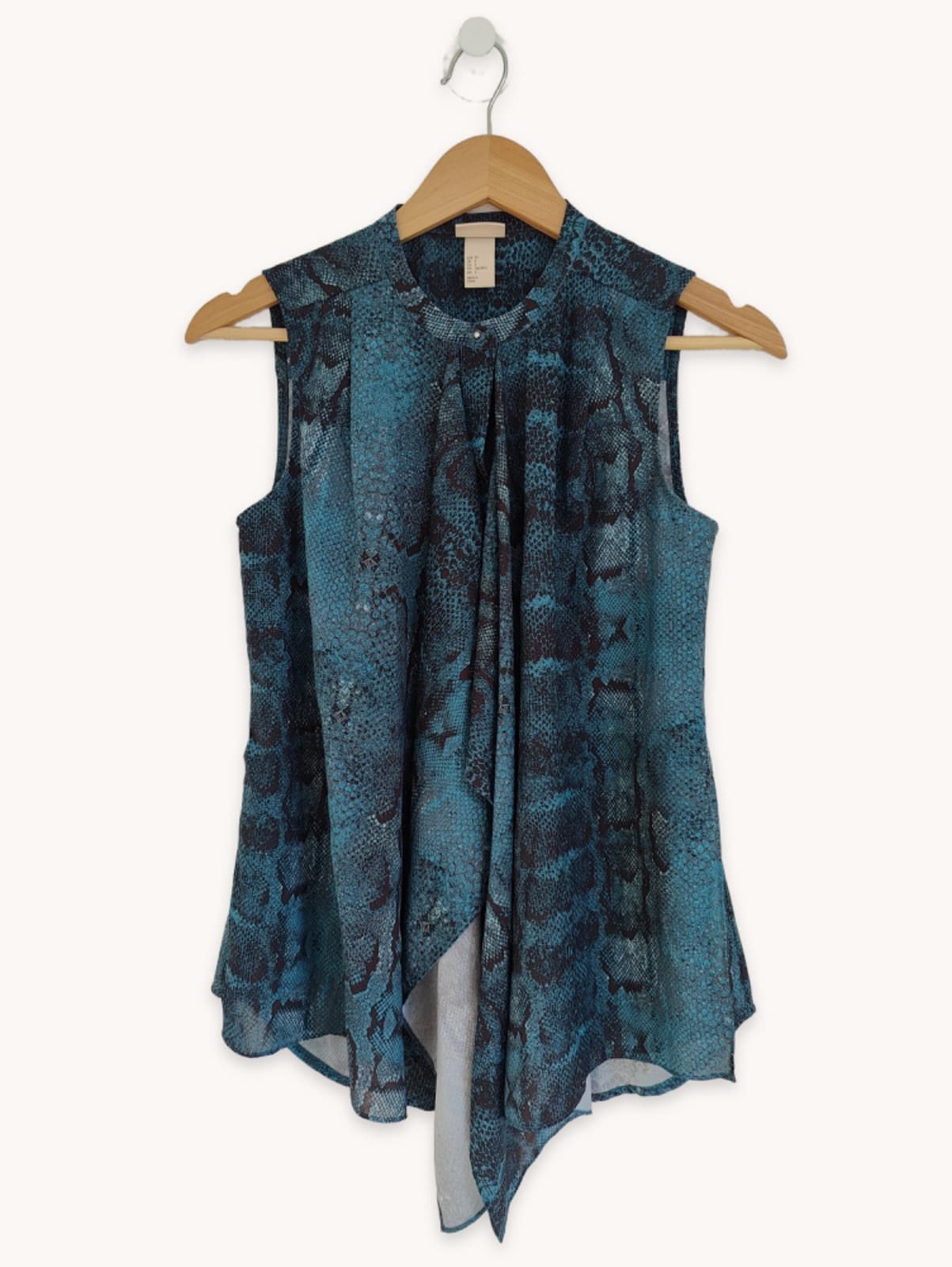 Top fluide imprimé sans manches H&M – Taille 34
