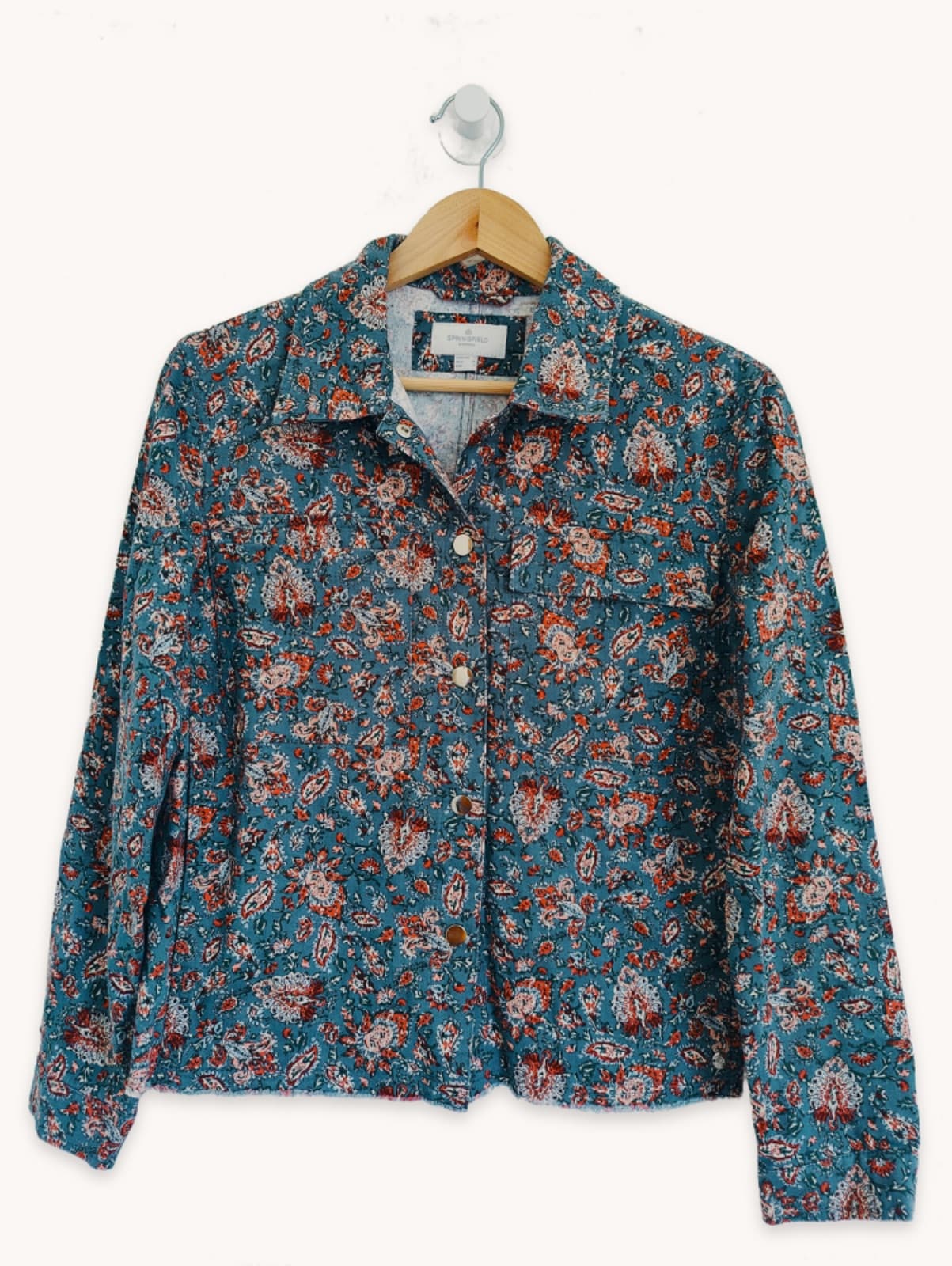 Veste Springfield à imprimé cachemire floral – Taille S