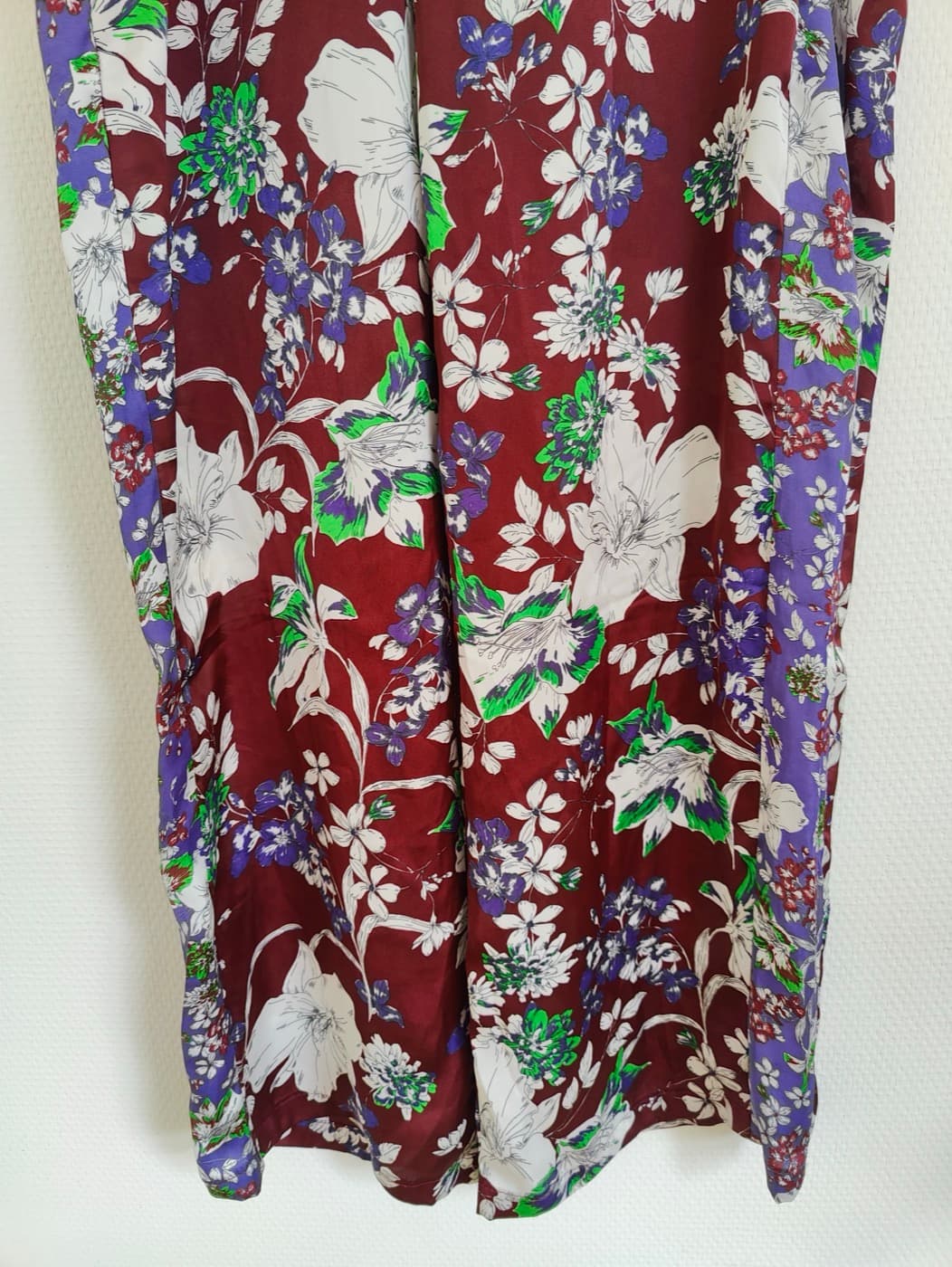 Pantalon fluide Mango femme à imprimé floral – Taille L — photo 3