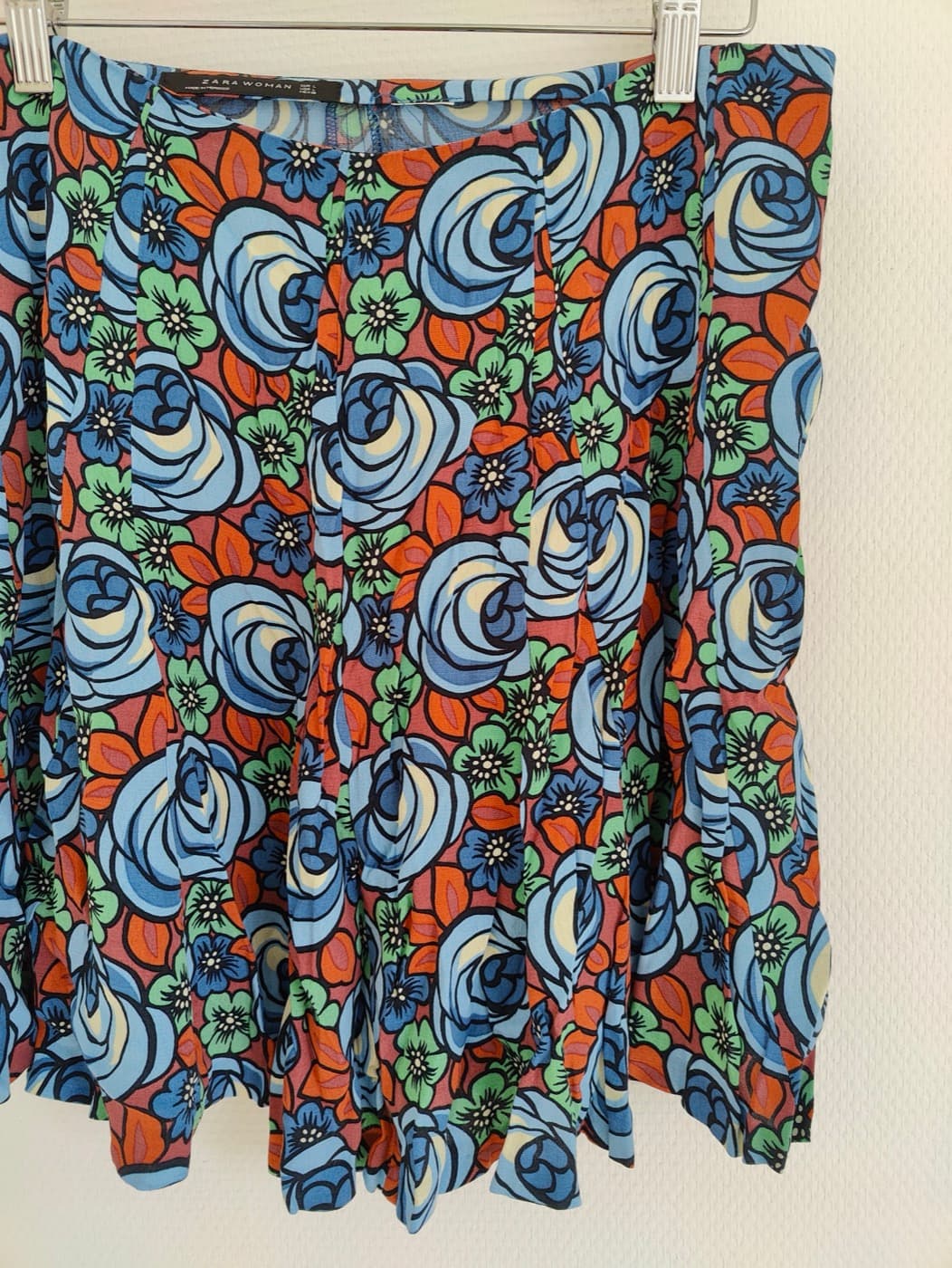 Jupe Zara à imprimé floral rétro – Taille L — photo 2