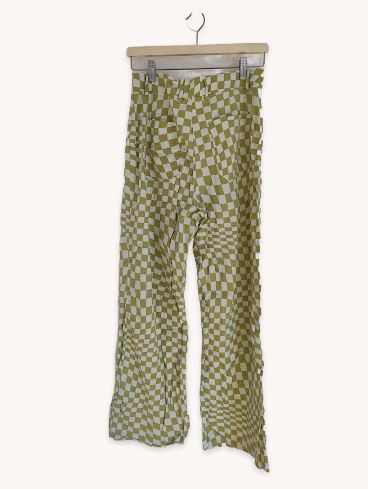 Pantalon Zara à imprimé damier – Taille L — photo 4