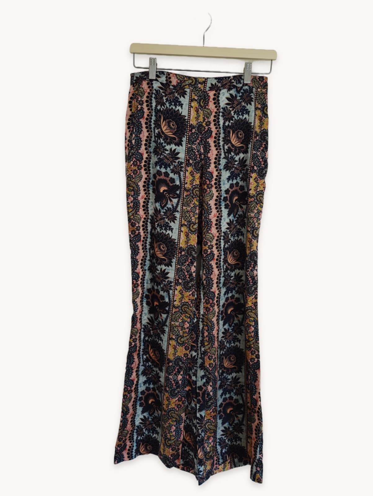Pantalon large Sandro à imprimé paisley – Taille 36