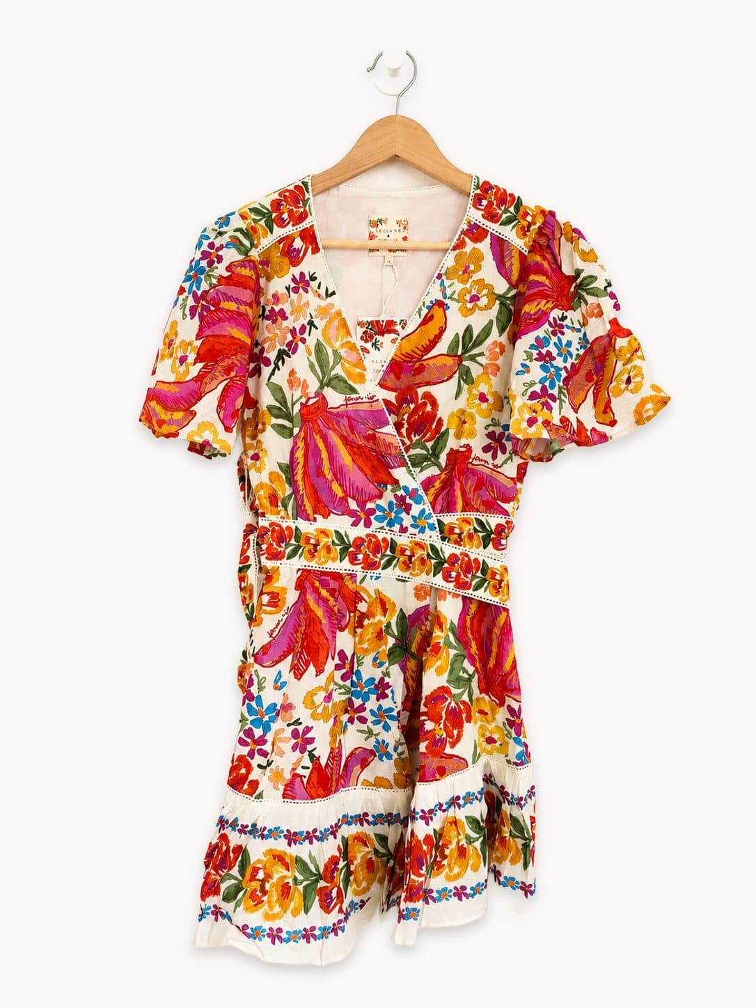 Robe portefeuille Sézane x Farm Rio – Taille 40